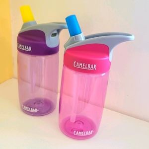 2 camelbak eddy kids waterbottles
